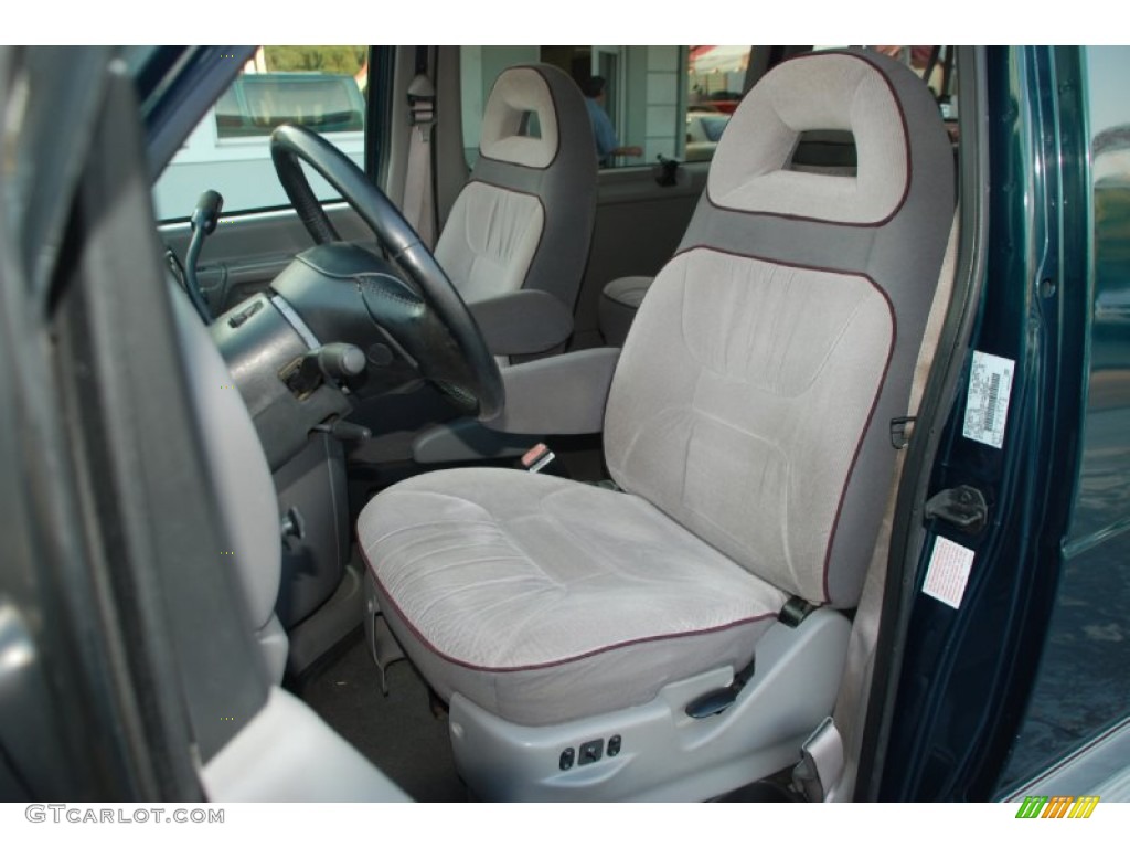 Medium Graphite Interior 1999 Ford E Series Van E150 Custom Passenger Photo #54013012