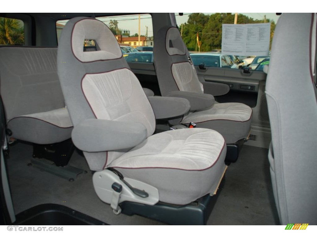 Medium Graphite Interior 1999 Ford E Series Van E150 Custom Passenger Photo #54013065