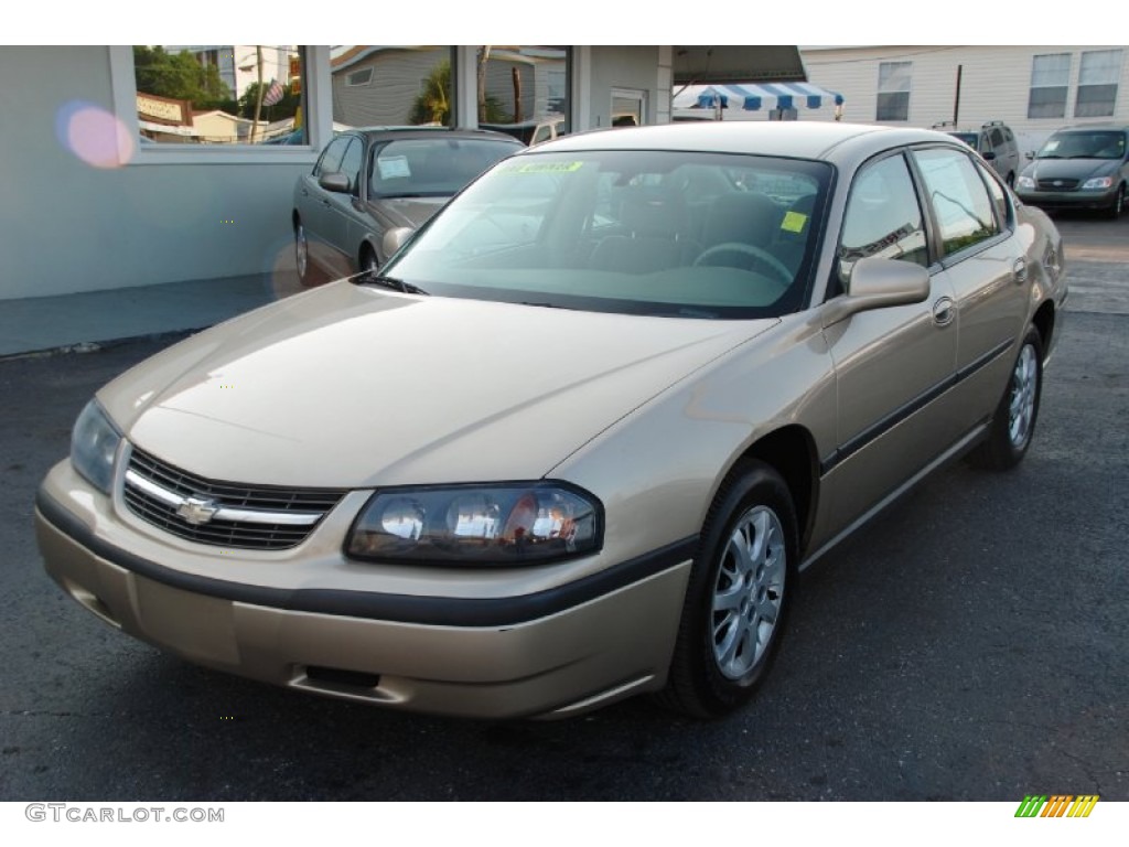Sandstone Metallic 2005 Chevrolet Impala Standard Impala Model Exterior Photo #54013697