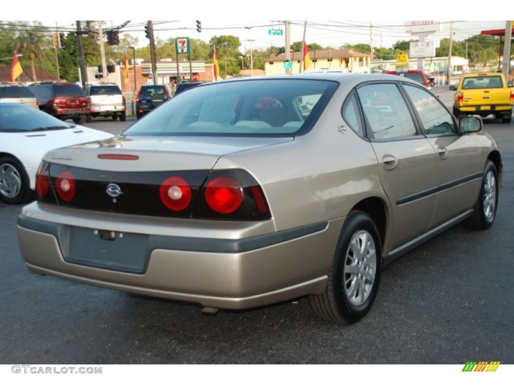 Sandstone Metallic 2005 Chevrolet Impala Standard Impala Model Exterior Photo #54013746