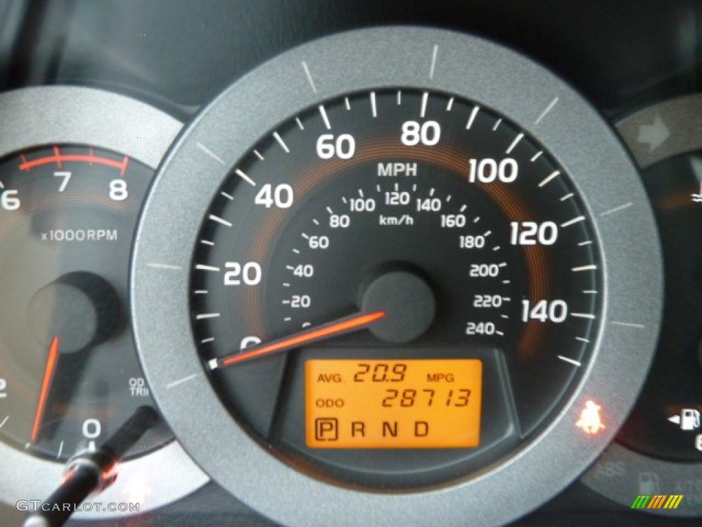 2010 Toyota RAV4 Limited V6 4WD Gauges Photo #54014600