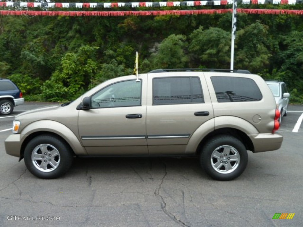 Light Khaki Metallic 2007 Dodge Durango SLT 4x4 Exterior Photo #54014854