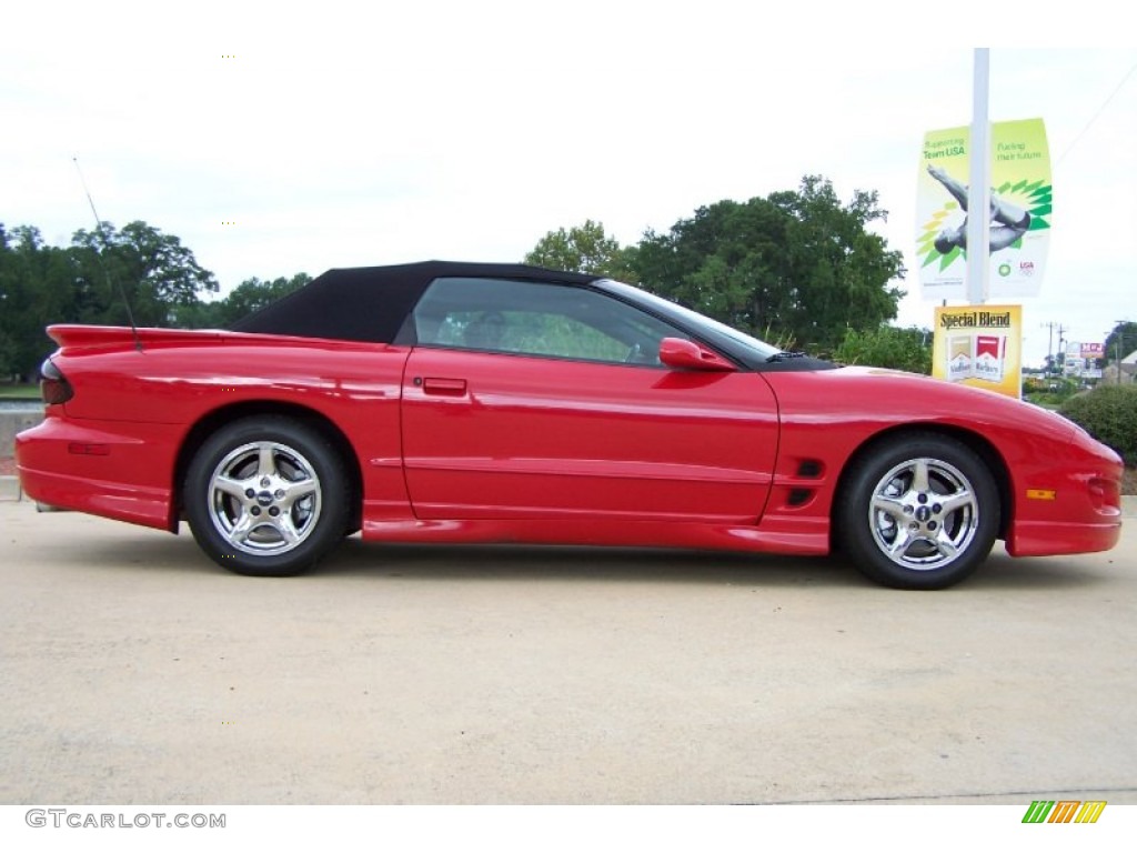 Bright Red 2000 Pontiac Firebird Convertible Exterior Photo #54014911