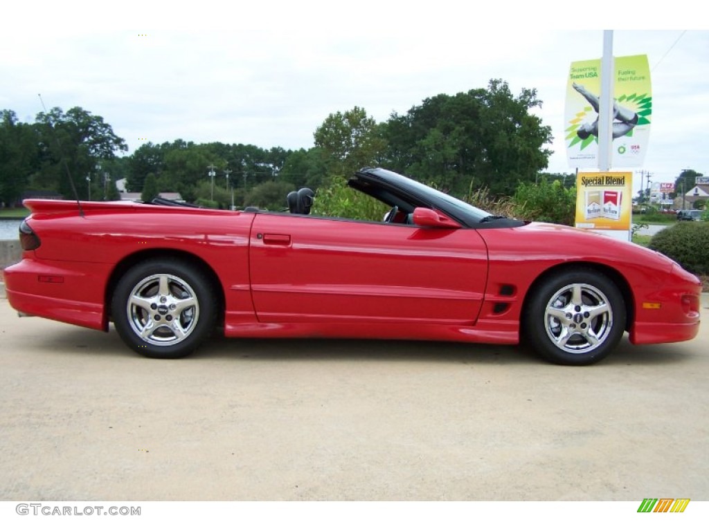 Bright Red 2000 Pontiac Firebird Convertible Exterior Photo #54014926