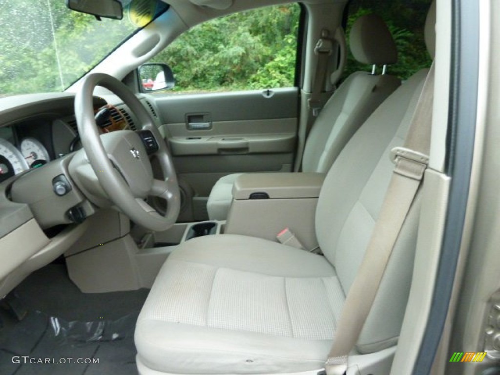 Khaki Two-Tone Interior 2007 Dodge Durango SLT 4x4 Photo #54014999