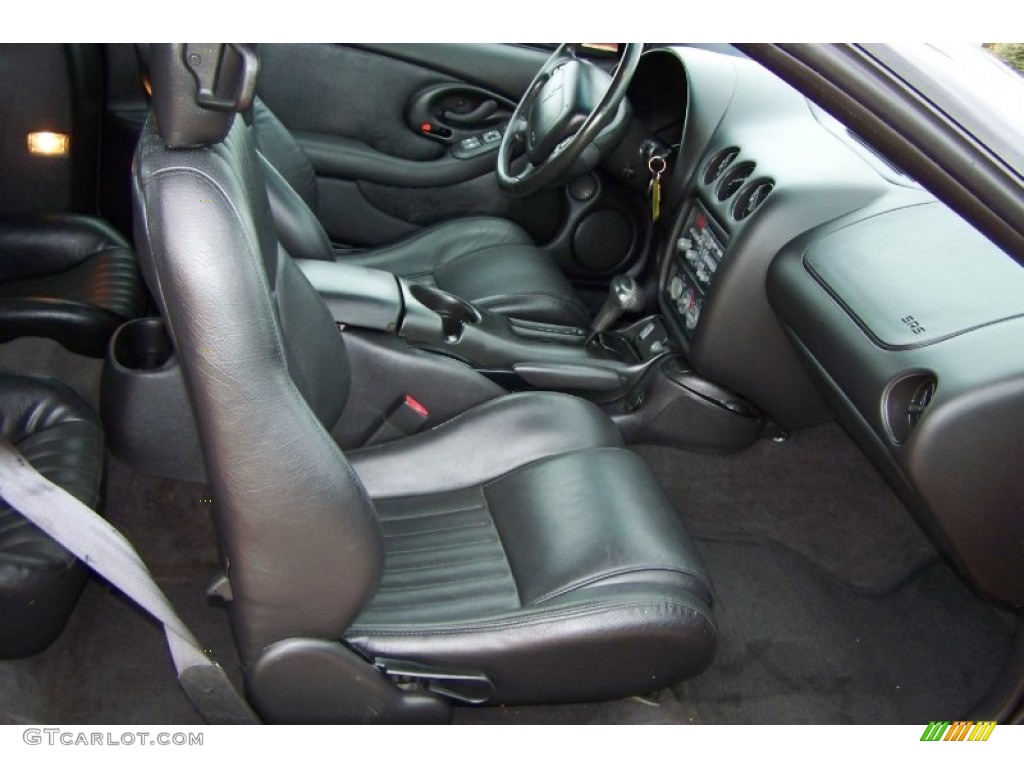 Ebony Interior 2000 Pontiac Firebird Convertible Photo #54015030