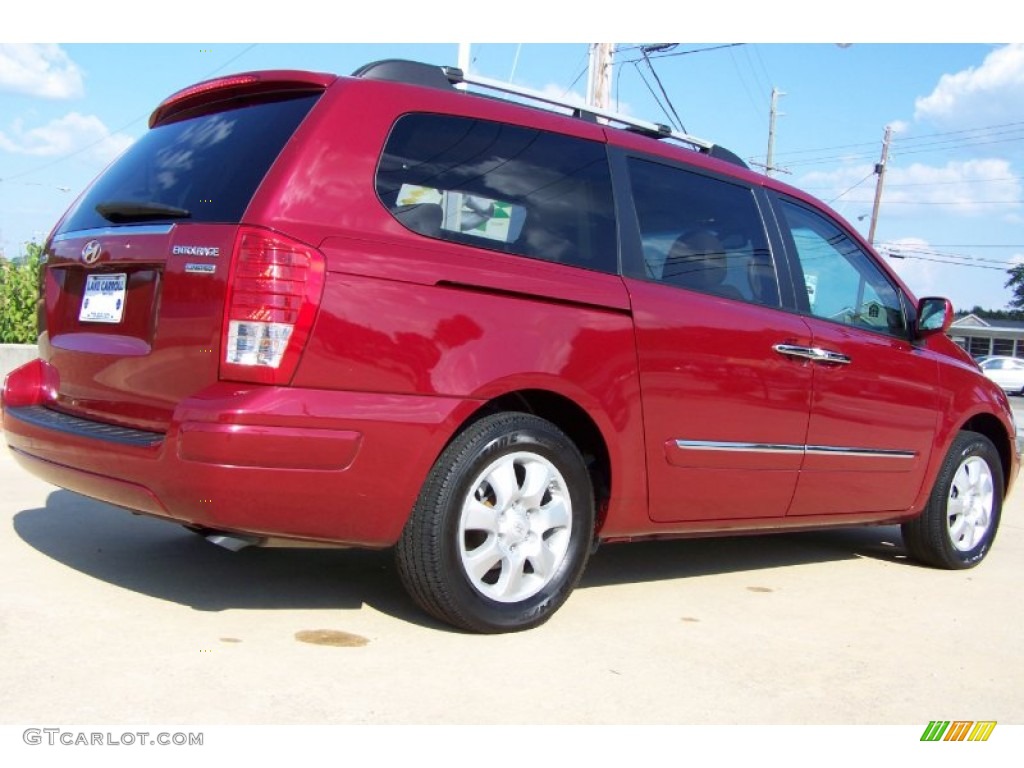 2007 Entourage GLS - Cranberry Red / Beige photo #3