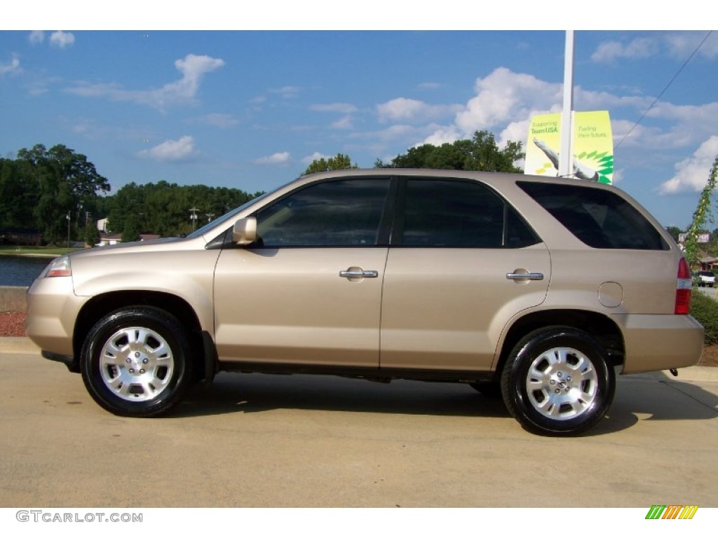 Mesa Beige Metallic 2002 Acura MDX Standard MDX Model Exterior Photo #54016749