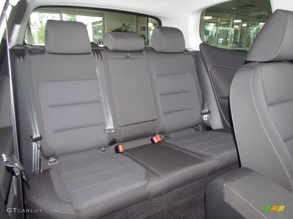 Titan Black Interior 2011 Volkswagen Golf 2 Door TDI Photo #54016771