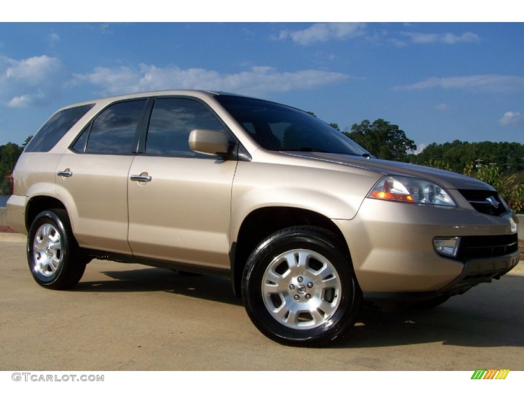 Mesa Beige Metallic 2002 Acura MDX Standard MDX Model Exterior Photo #54016859