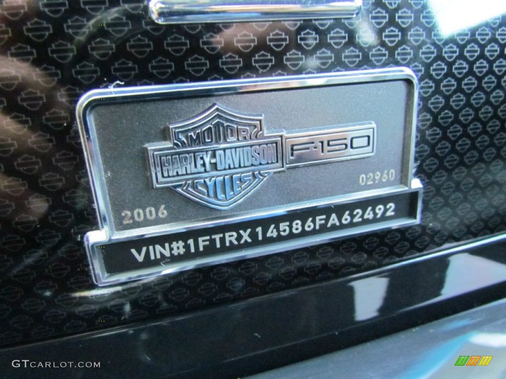 2006 Ford F150 Harley-Davidson SuperCab 4x4 Marks and Logos Photo #54017708