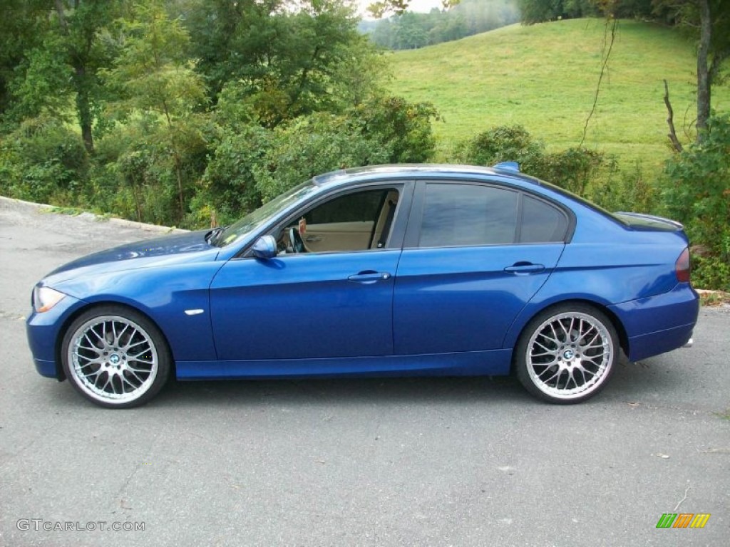 2007 BMW 3 Series 328i Sedan Custom Wheels Photo #54017798