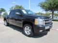 2009 Black Chevrolet Silverado 1500 LT Crew Cab 4x4  photo #7