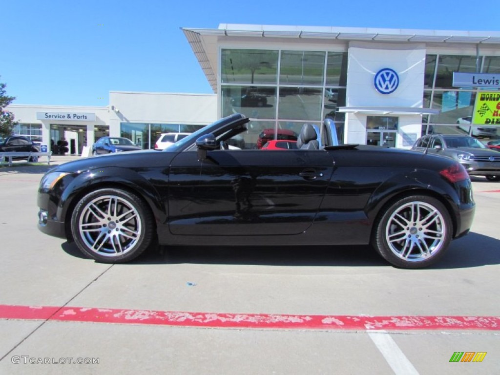 Brilliant Black 2008 Audi TT 3.2 quattro Roadster Exterior Photo #54018185