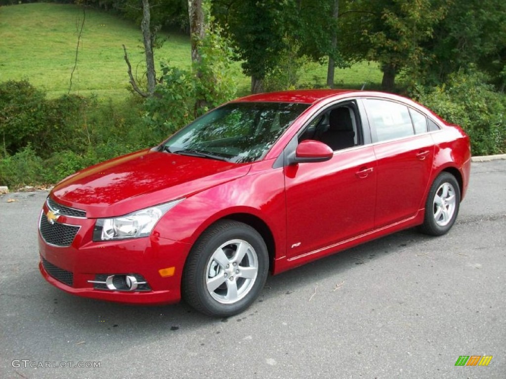 Crystal Red Metallic 2012 Chevrolet Cruze LT/RS Exterior Photo #54019289