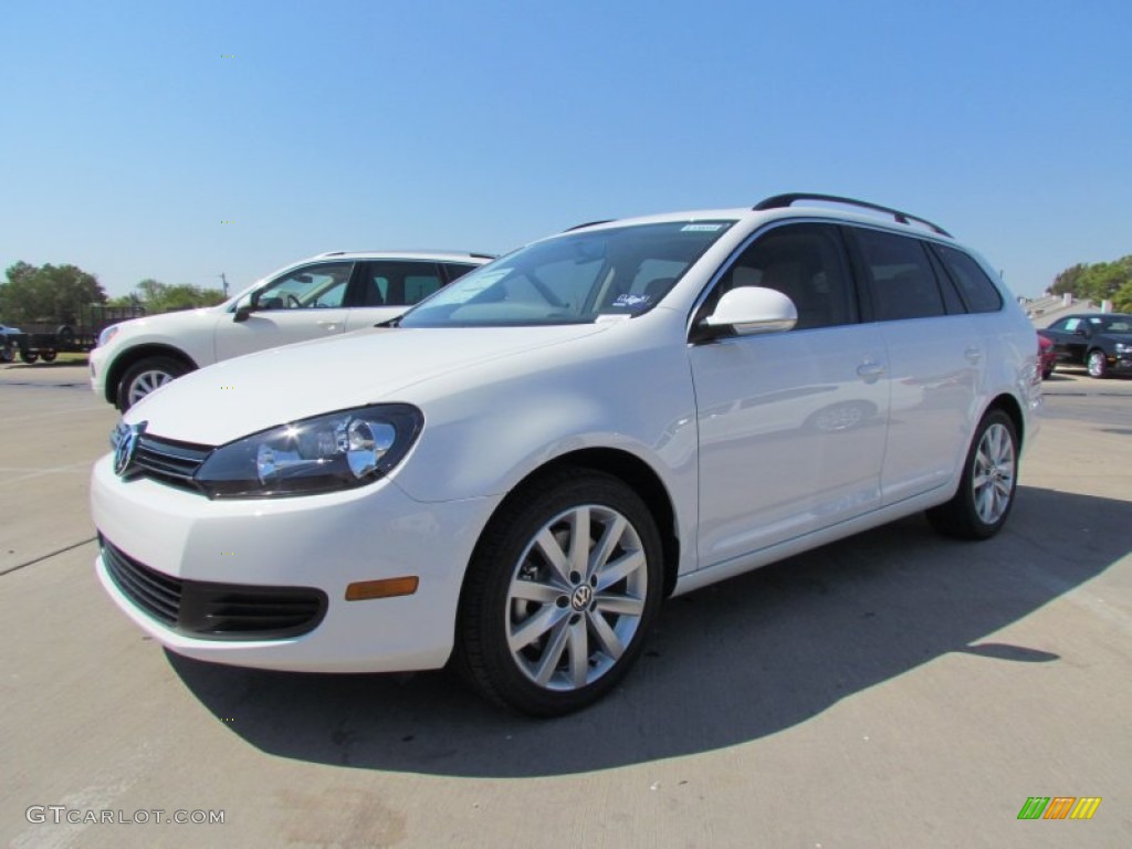 Candy White 2012 Volkswagen Jetta TDI SportWagen Exterior Photo #54020037