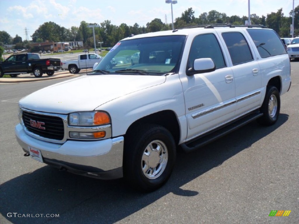 2003 Yukon XL SLT 4x4 - Summit White / Neutral/Shale photo #1