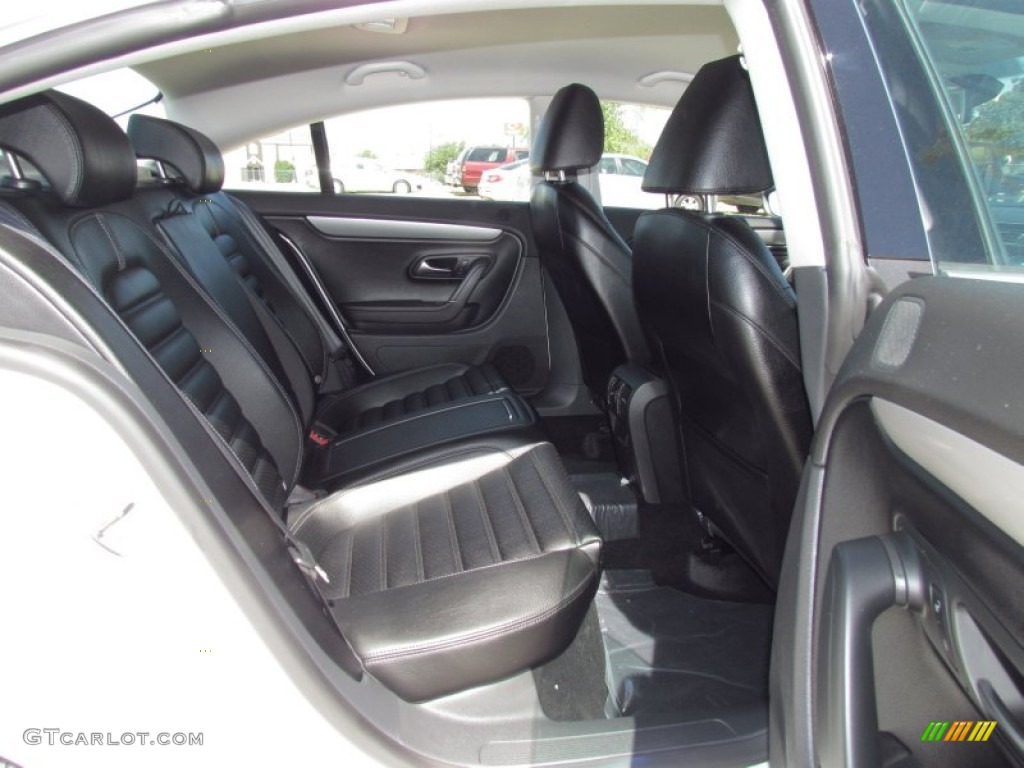 Black Interior 2012 Volkswagen CC R-Line Photo #54021193