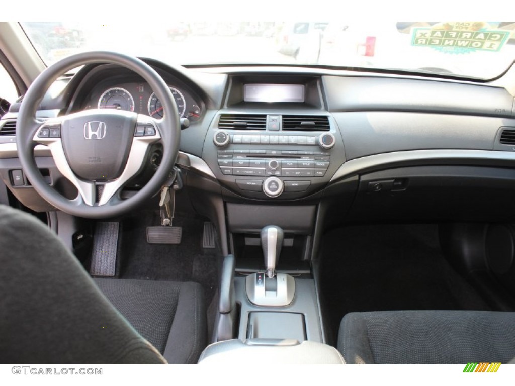 2010 Honda Accord EX Coupe Black Dashboard Photo #54022053