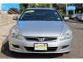 2007 Alabaster Silver Metallic Honda Accord EX V6 Coupe  photo #2