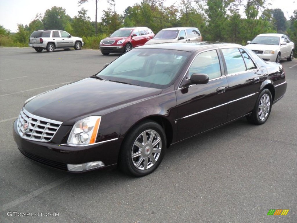 Black Cherry Cadillac DTS