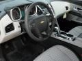 Light Titanium/Jet Black 2012 Chevrolet Equinox LS Interior Color