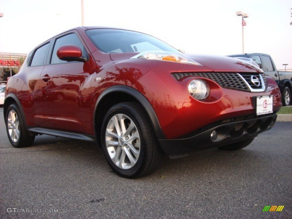 Cayenne Red 2011 Nissan Juke SL AWD Exterior Photo #54023534
