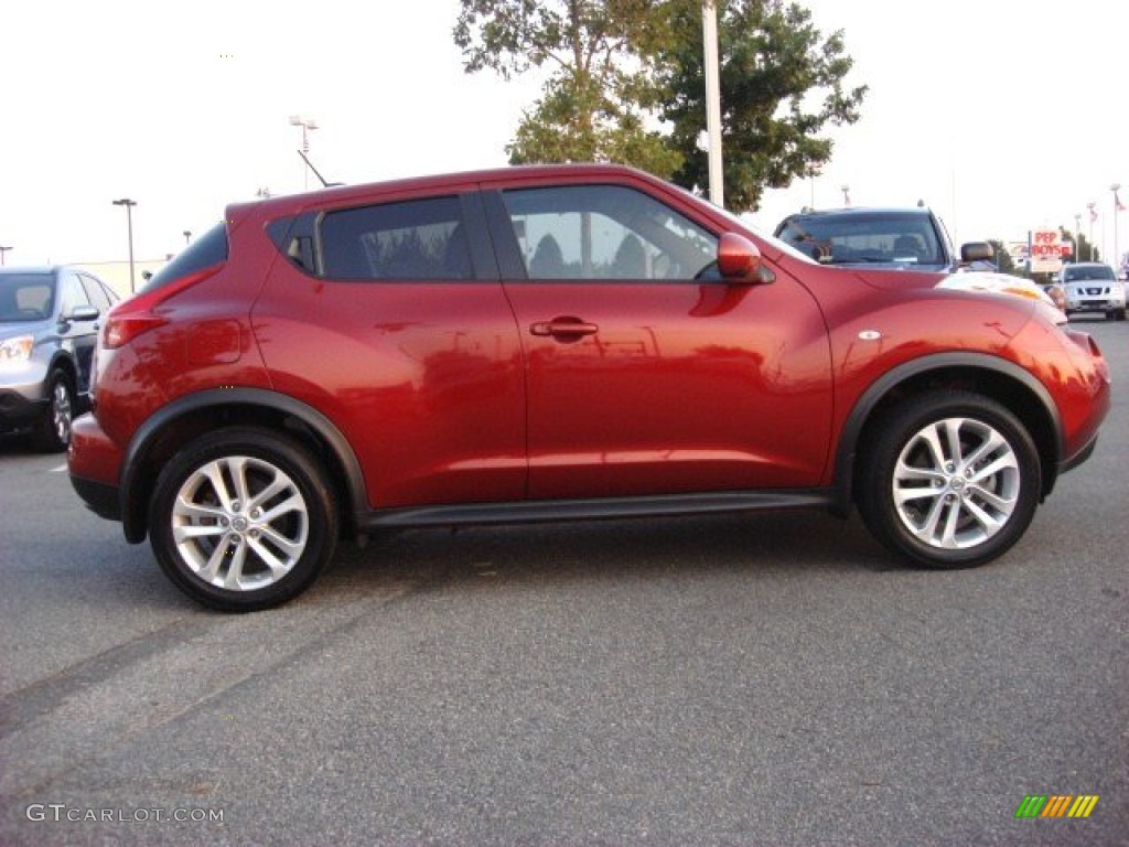 Cayenne Red 2011 Nissan Juke SL AWD Exterior Photo #54023554