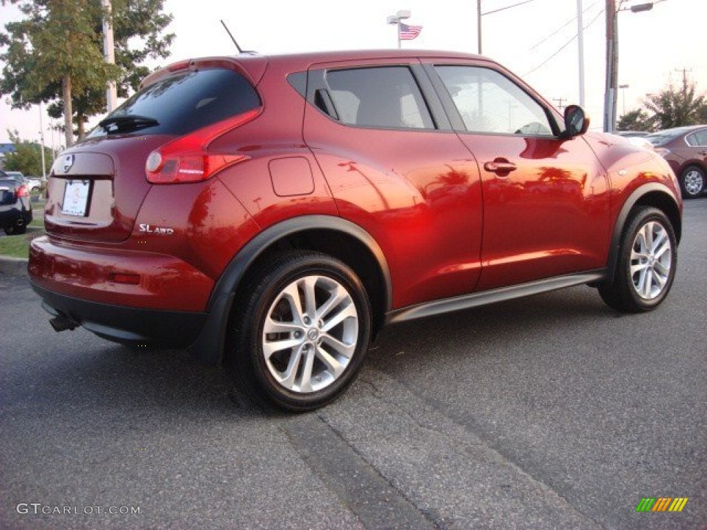 Cayenne Red 2011 Nissan Juke SL AWD Exterior Photo #54023567
