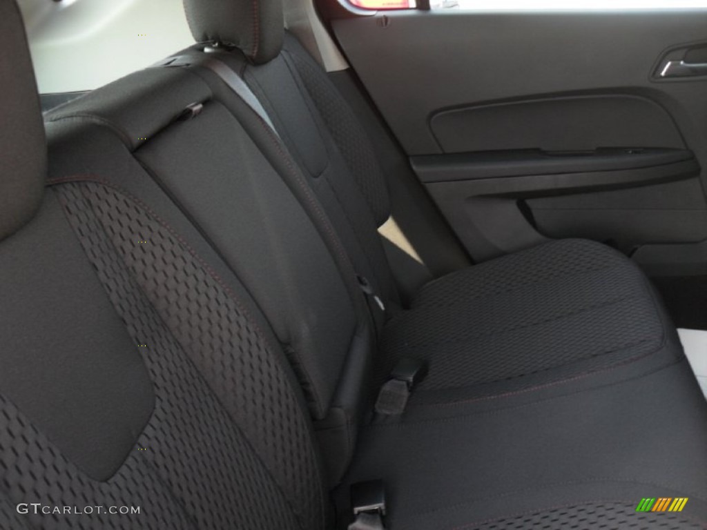 Jet Black Interior 2012 Chevrolet Equinox LS Photo #54023579