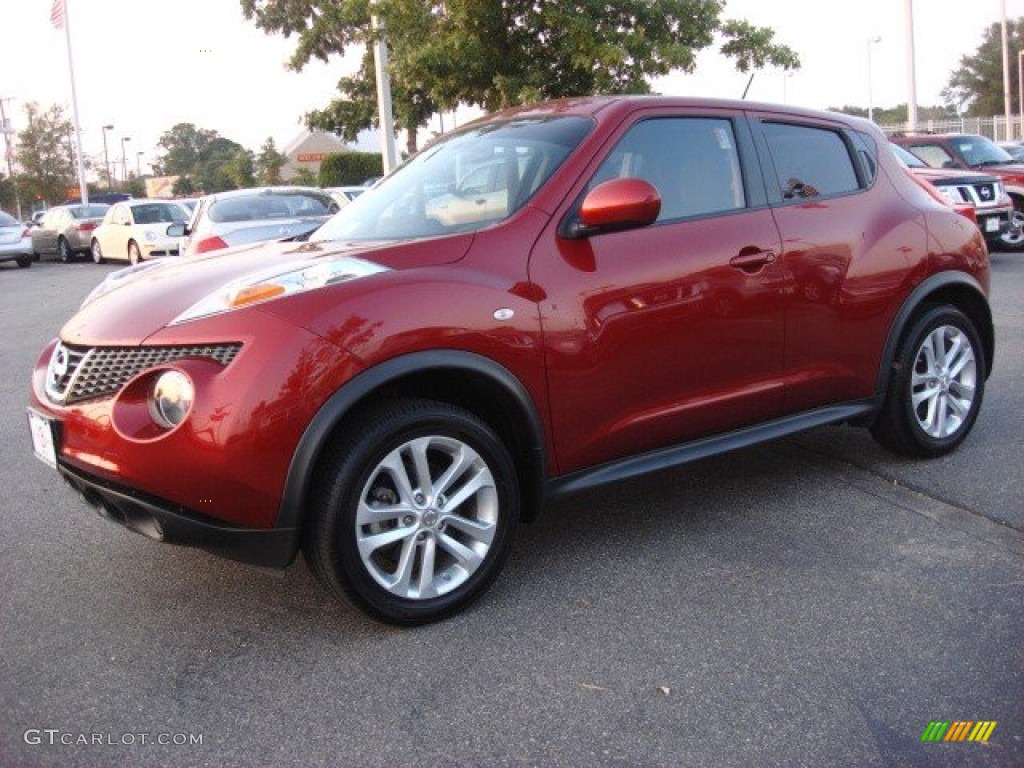 Cayenne Red 2011 Nissan Juke SL AWD Exterior Photo #54023591