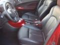 Black/Red w/Red Trim 2011 Nissan Juke SL AWD Interior Color