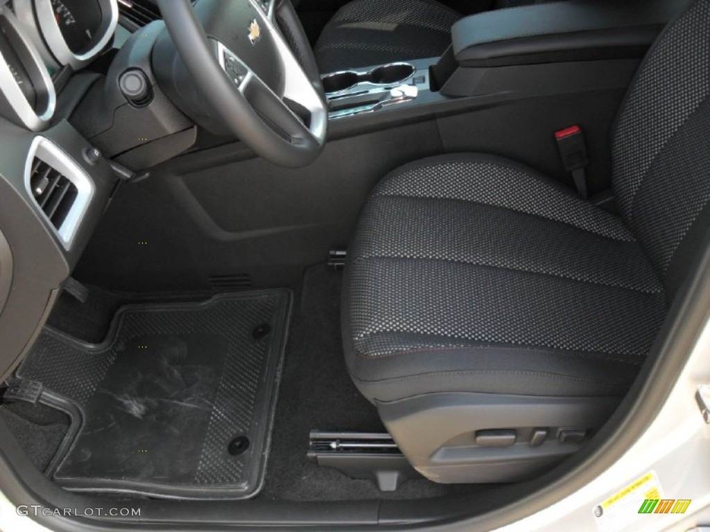 Jet Black Interior 2012 Chevrolet Equinox LT Photo #54023714