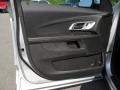 Jet Black 2012 Chevrolet Equinox LT Door Panel