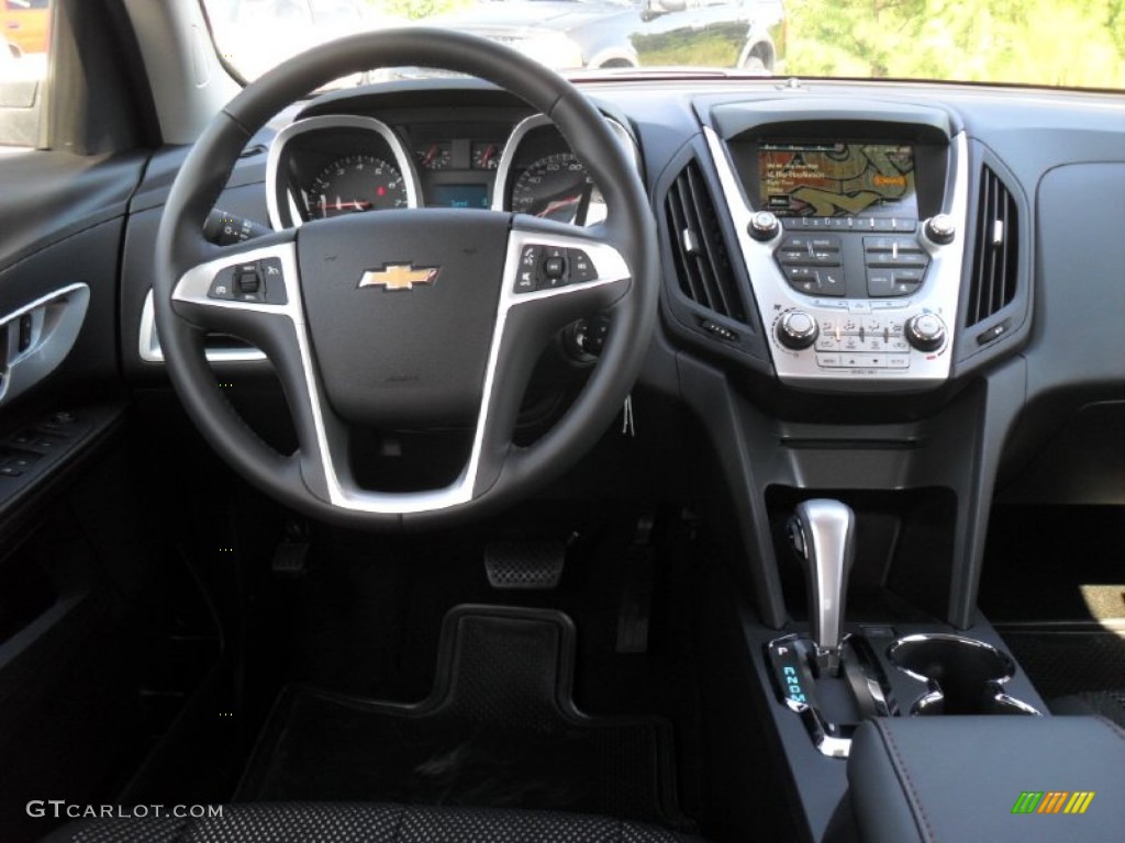 2012 Equinox LT - Silver Ice Metallic / Jet Black photo #14