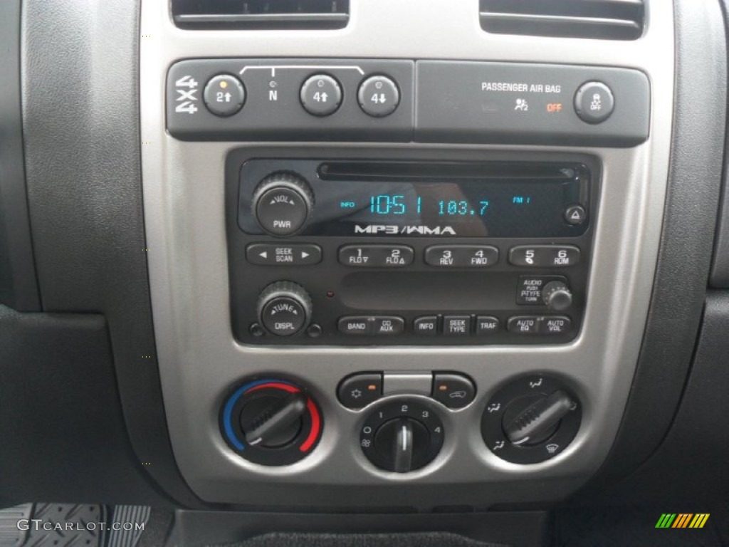 2012 Chevrolet Colorado LT Crew Cab 4x4 Controls Photo #54025567