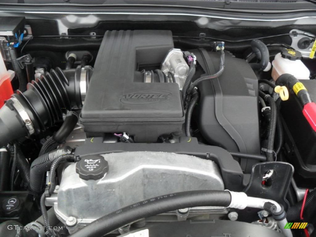 2012 Chevrolet Colorado LT Crew Cab 4x4 3.7 Liter DOHC 20-Valve Vortec 5 Cylinder Engine Photo #54025693