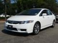 2009 Taffeta White Honda Civic EX Sedan  photo #4