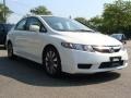 2009 Taffeta White Honda Civic EX Sedan  photo #6