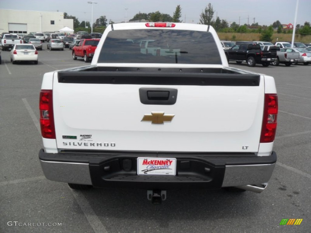 2011 Silverado 1500 LT Crew Cab - Summit White / Light Titanium/Ebony photo #3