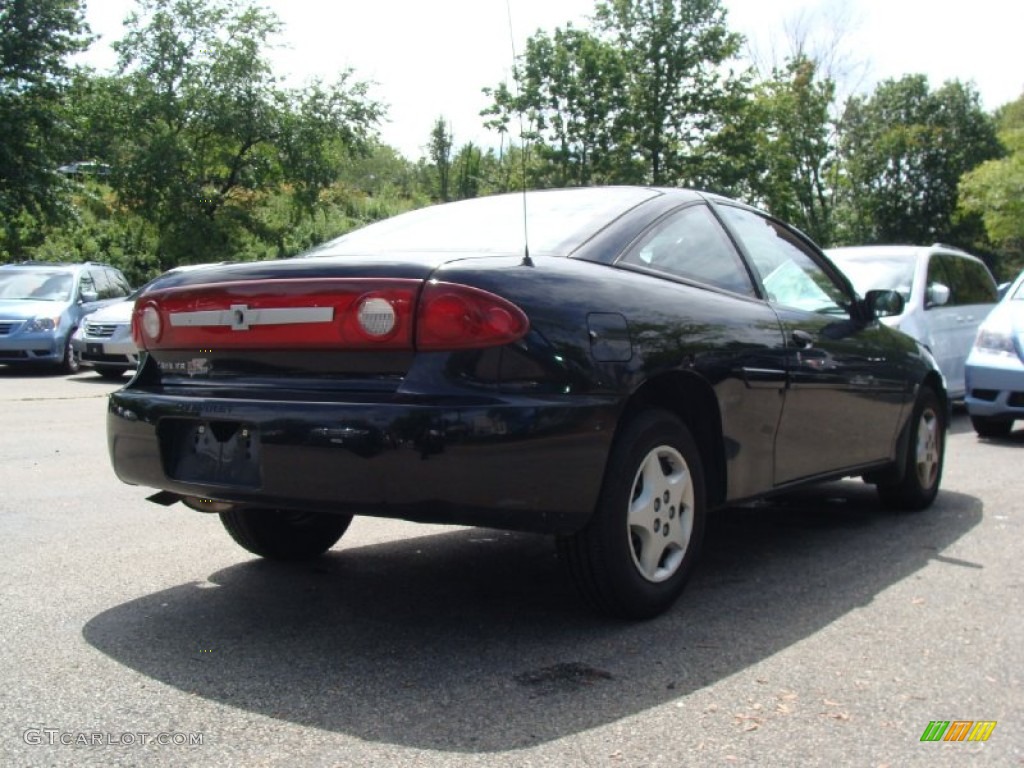 2004 Cavalier Coupe - Black / Graphite photo #8