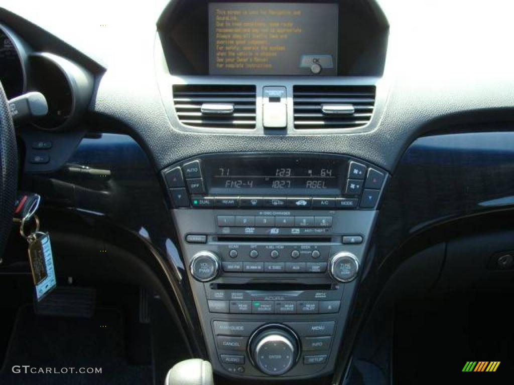 2007 MDX Technology - Formal Black Pearl / Ebony photo #12