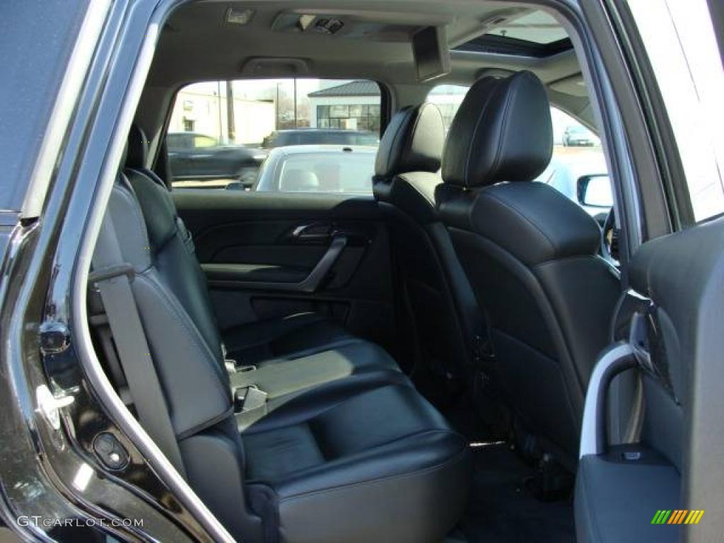 2007 MDX Technology - Formal Black Pearl / Ebony photo #20