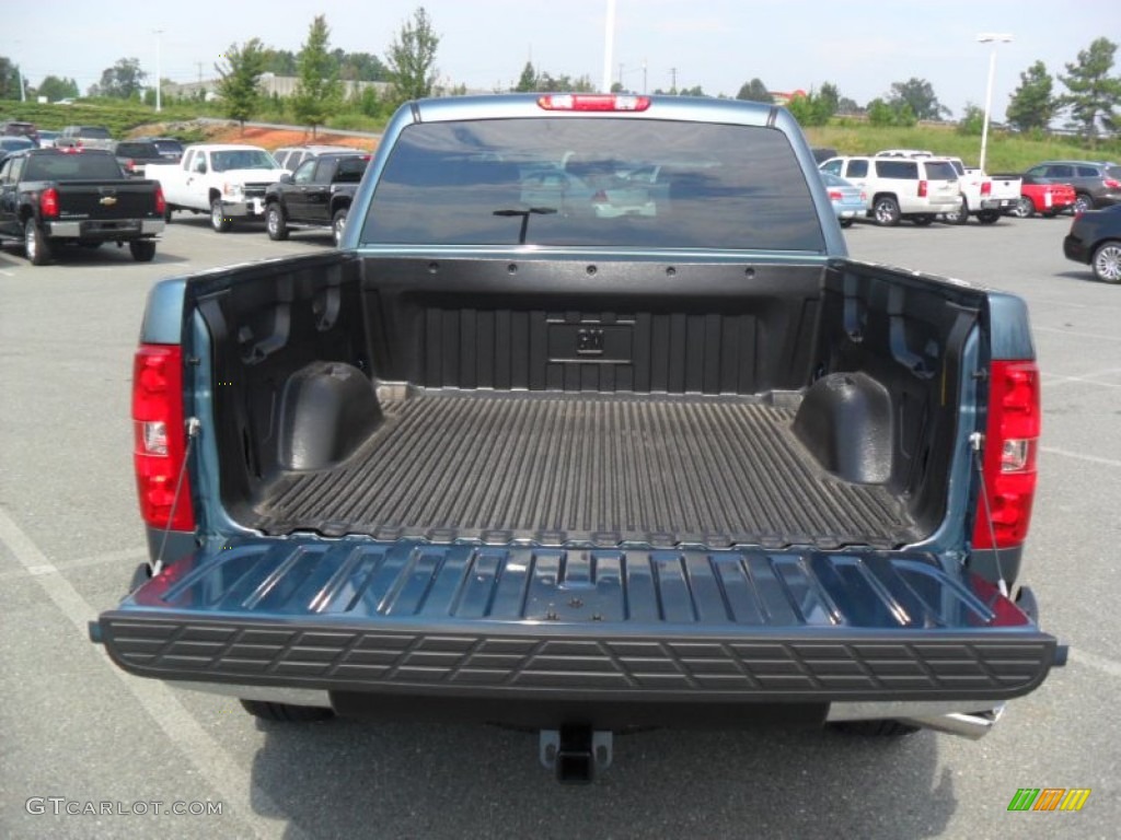 2011 Silverado 1500 LT Crew Cab 4x4 - Blue Granite Metallic / Ebony photo #15