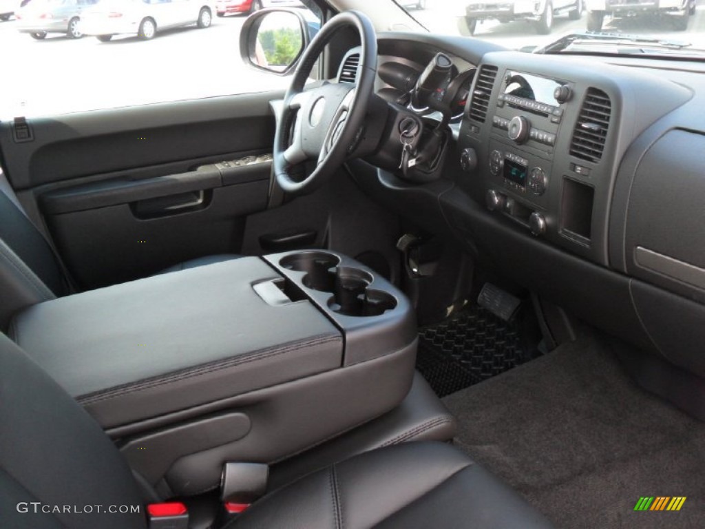 2011 Silverado 1500 LT Crew Cab 4x4 - Blue Granite Metallic / Ebony photo #18