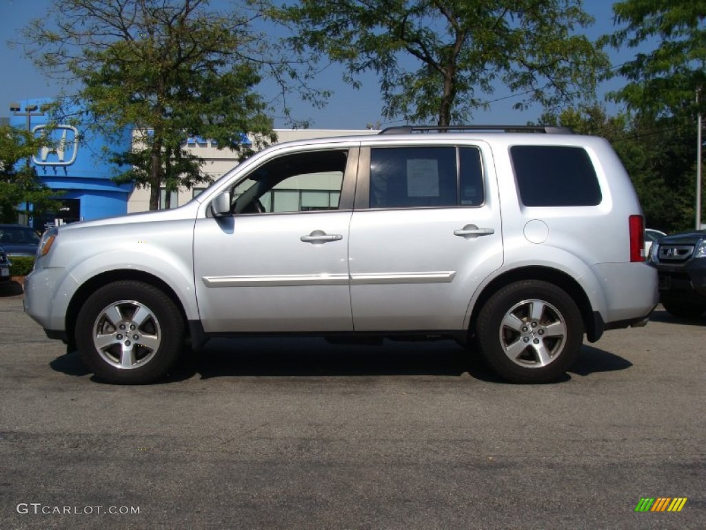 2009 Pilot EX 4WD - Billet Silver Metallic / Gray photo #1