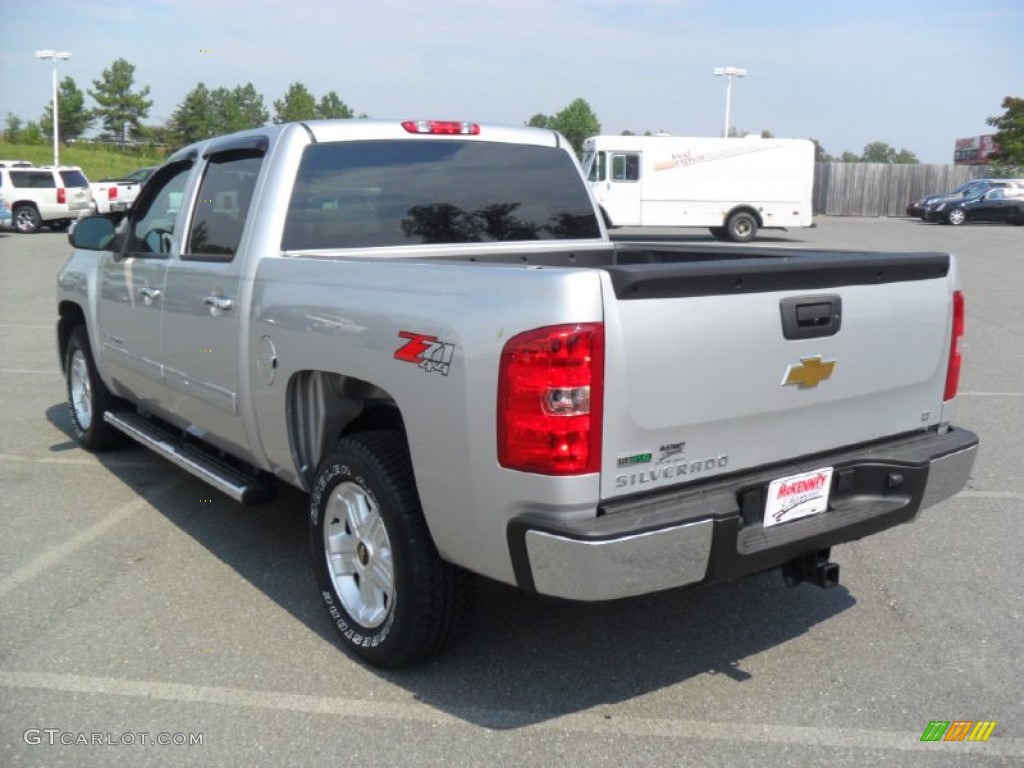 2011 Silverado 1500 LT Crew Cab 4x4 - Sheer Silver Metallic / Light Titanium/Ebony photo #2