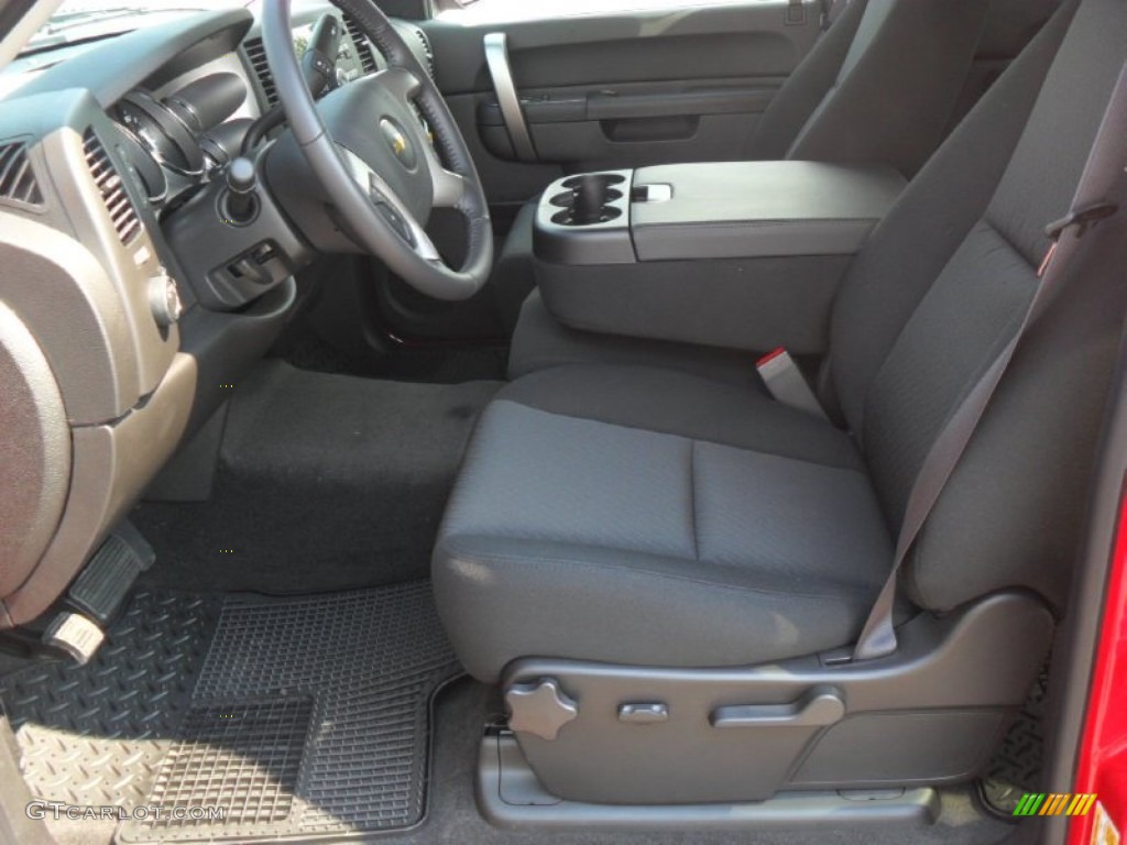 2011 Silverado 1500 LT Crew Cab - Victory Red / Ebony photo #7