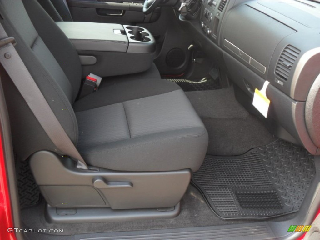 2011 Silverado 1500 LT Crew Cab - Victory Red / Ebony photo #18