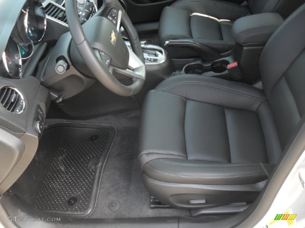 Jet Black Interior 2012 Chevrolet Cruze LTZ/RS Photo #54030638